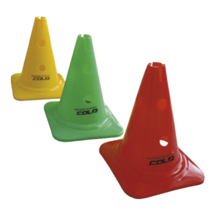 Pachołek treningowy z otworami 30&nbsp;cm