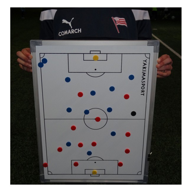 Tablica taktyczna 60x45 z magnesami i markerem