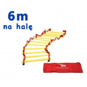 akcesoria;akcesoria treningowe yakimasport Drabinka koordynacyjna gumowa INDOOR 6m
